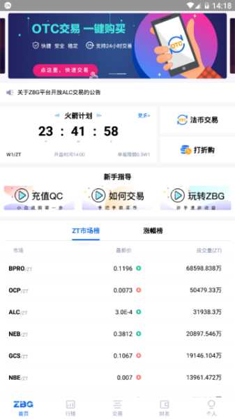 zbg交易平台app