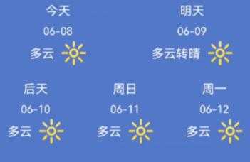 365天气预报