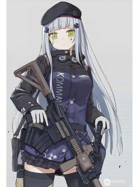 少女前线hk416怎么配队